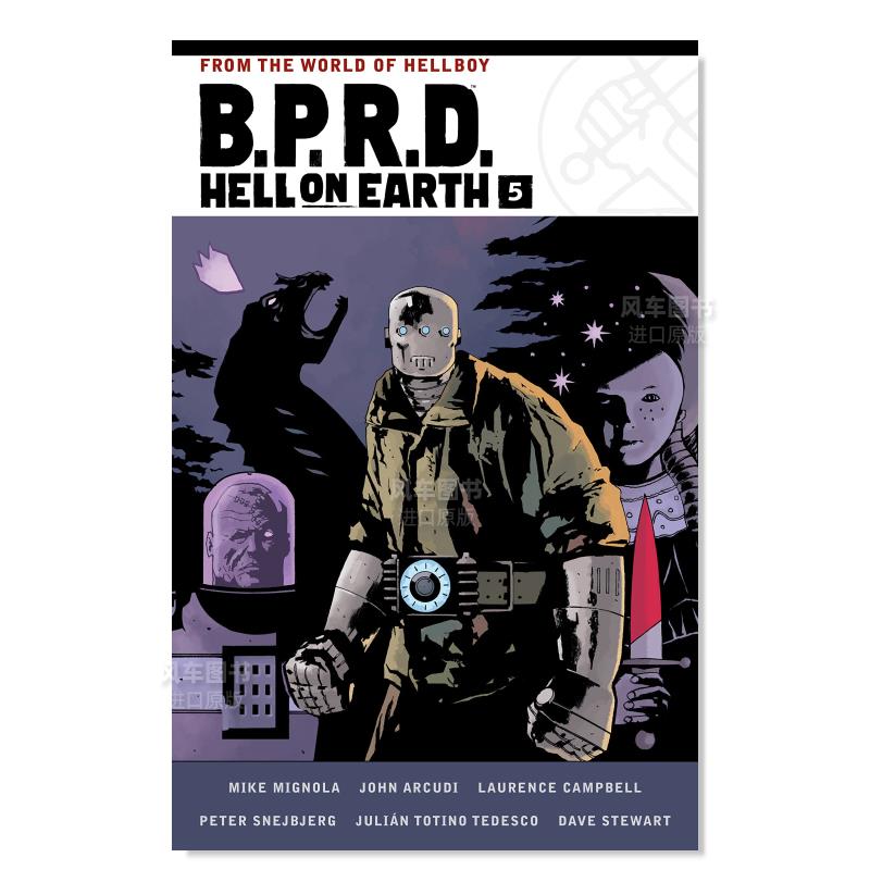 【预售】人间地狱卷5英文漫画进口原版书平装14岁以上B.P.R.D. Hell on Earth Volume 5 Mike Mignola Dark Horse