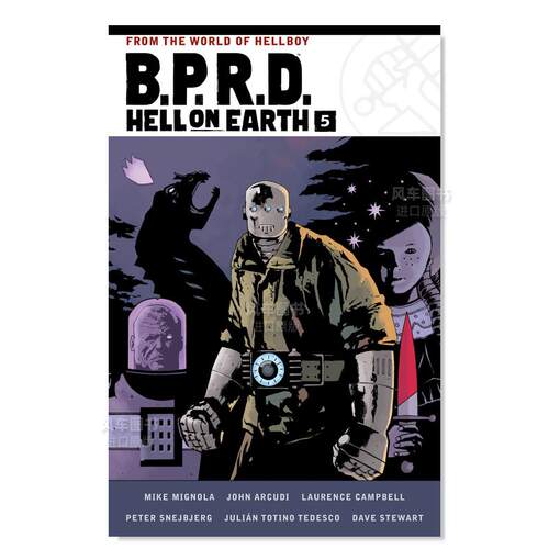 【预售】【Dark Horse】人间地狱卷5英文漫画进口原版书平装14岁以上B.P.R.D. Hell on Earth Volume 5 Mike Mignola Dark Horse