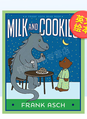 【预售】牛奶和饼干英文儿童绘本IP系列进口原版外版书平装3-6周岁Milk And CookiesASCHSimon & Schuster