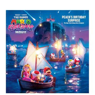 【预售】超级马力欧银河大电影 碧琪公主的生日惊喜The Super Mario Galaxy Movie  Peach's Birthday Surprise英文儿童绘本IP系列