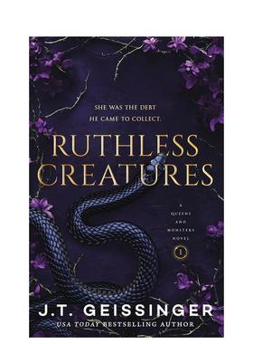 【预售】【女王与怪兽】#1 无情生物英文文学小说进口原版图书平装【Queens and Monsters】Ruthless Creatures Tor Bramble J.