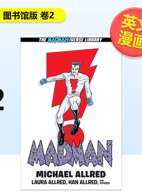 【预售】狂人图书馆版卷2英文漫画图书进口原版图书Madman Library Edition Volume 2Michael Allred Dark Horse14岁以上