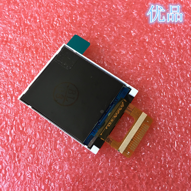1.44寸TFT彩屏128*128ST7735S单片机驱动SPI接口替代12864