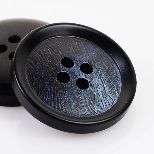 纽扣高档男士黑色呢子大衣风衣