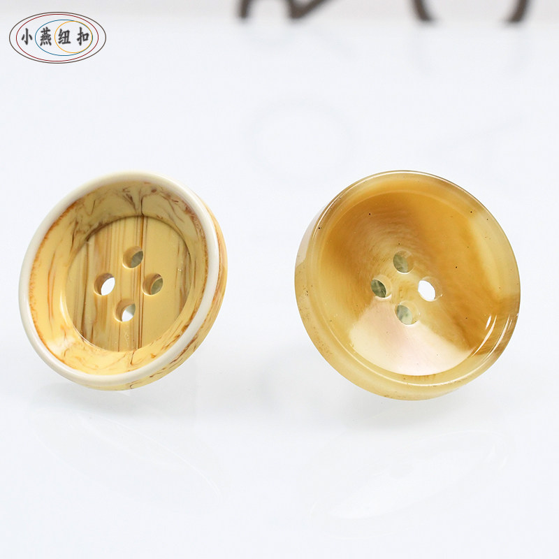 小燕仿木树脂风衣扣毛衣开衫扣子