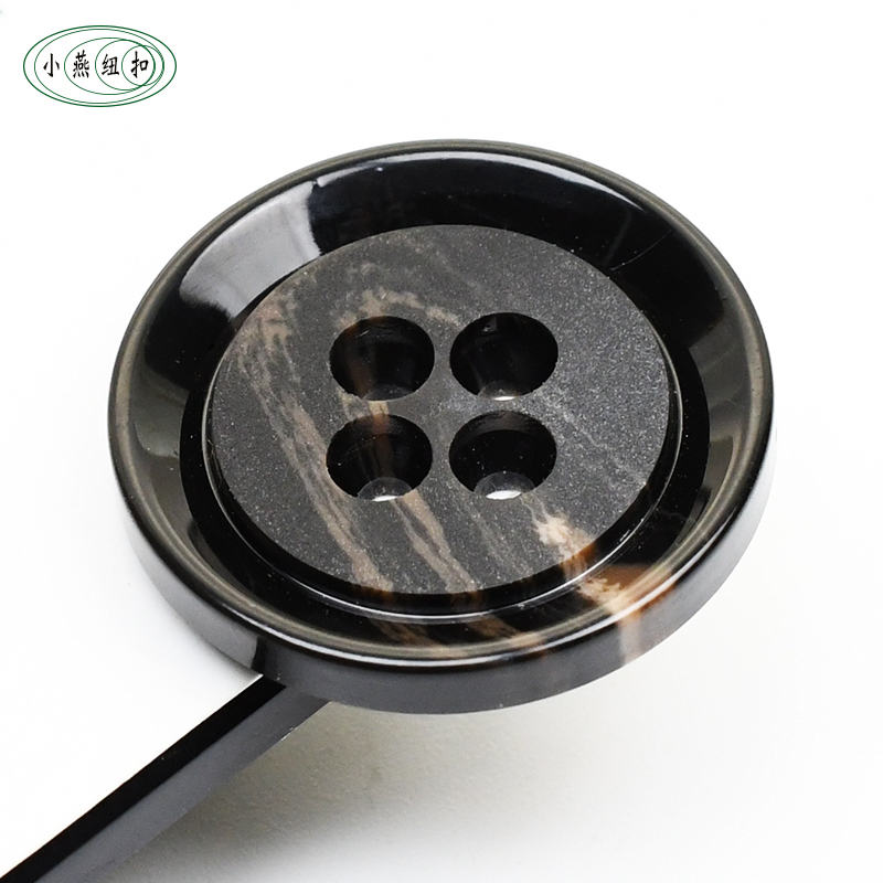 高档黑咖色磨砂纽扣百搭大衣风衣扣子男女毛衣衣服外套钮扣裤子扣