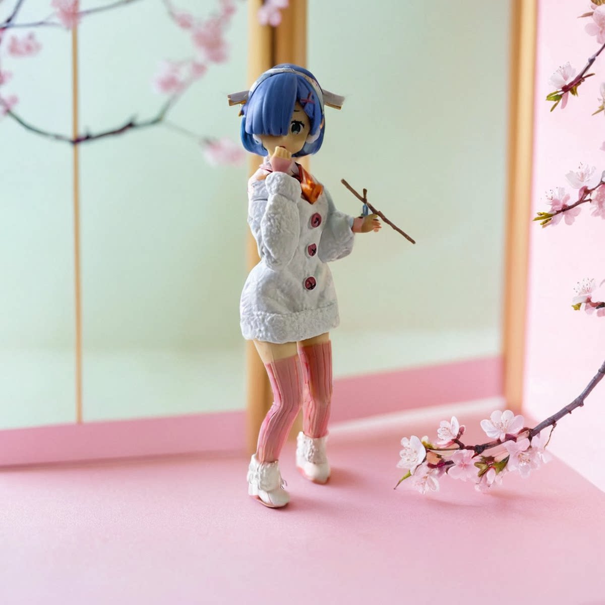 re:从零开始的异世界生活 蕾姆 小羊装 雷姆 站姿 盒装手办