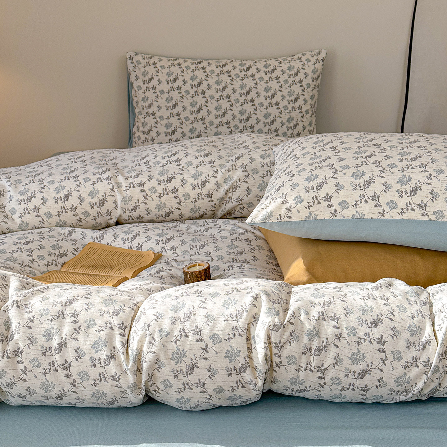 小碎花春夏季床上四件套田园风被套床单非全棉纯棉学生宿舍三件套