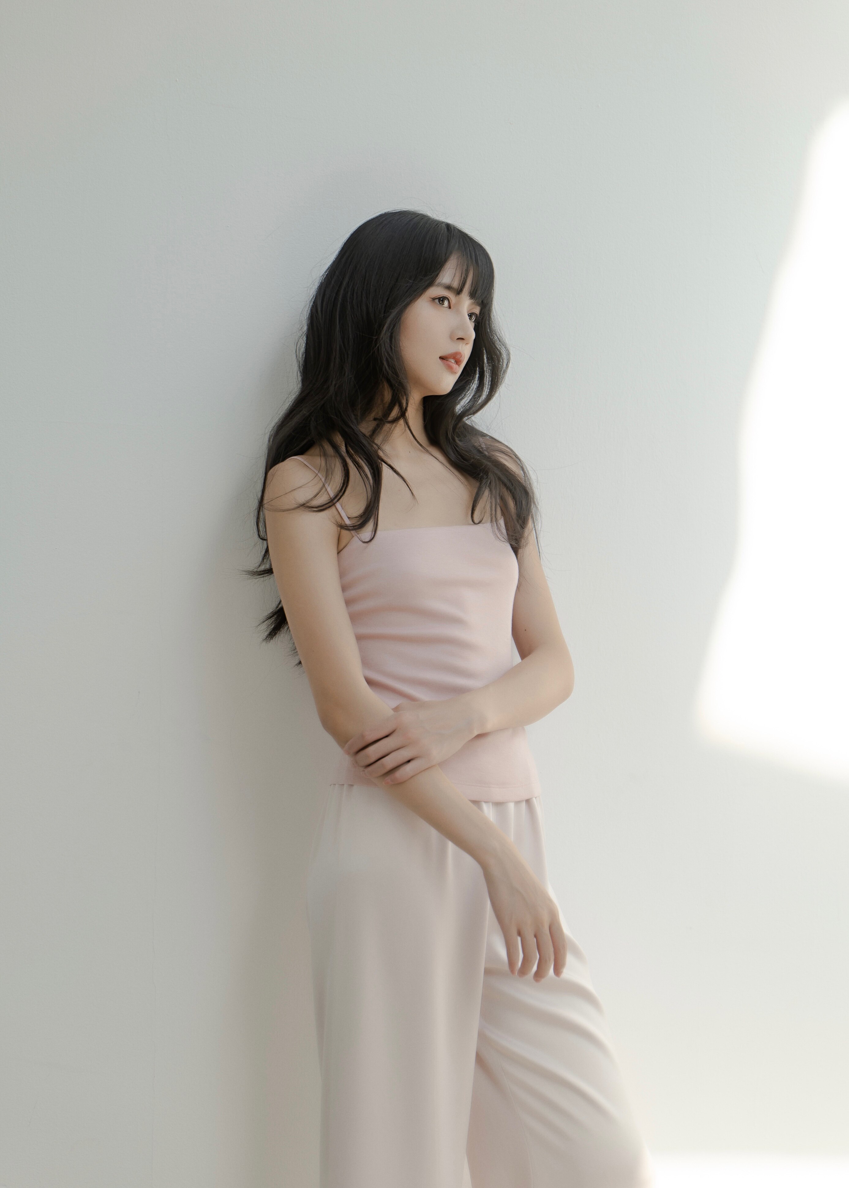 murblanc 清甜春夏 多色天丝桑蚕丝平领可调节亲肤针织吊带背心