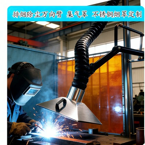 万向除尘臂排烟集气罩随意弯曲