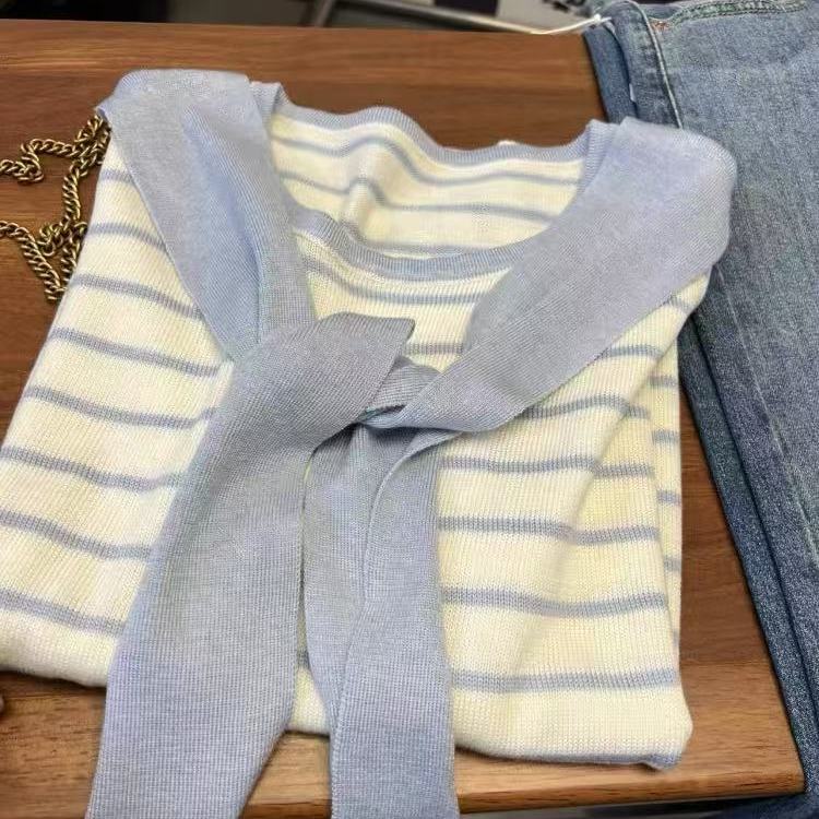 【冰丝竹节麻】冰丝薄款短袖T恤女夏季新款爆款针织打底衫上衣