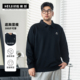 胖子加肥加大宽松休闲商务上衣 黑劲大码 polo衫 男装 2025冬季 长袖