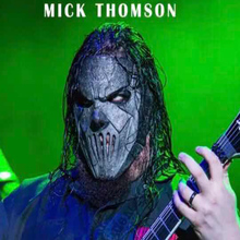 吉他手演出金属摇滚SLIPKNOT活结乐队吉他手Mick Thomson乳胶面具