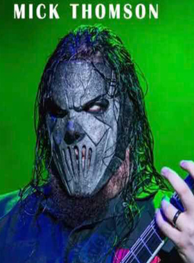 吉他手演出金属摇滚SLIPKNOT活结乐队吉他手Mick Thomson乳胶面具