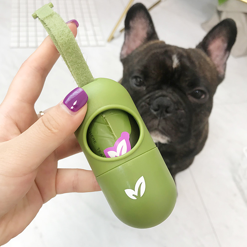 earth rated胶囊拾便器泰迪法斗犬宠物狗狗便便袋捡屎袋遛狗用品