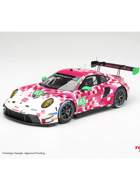 定金 Topspeed 1:18 保时捷 911 GT3 R (992) #83 2025 汽车模型