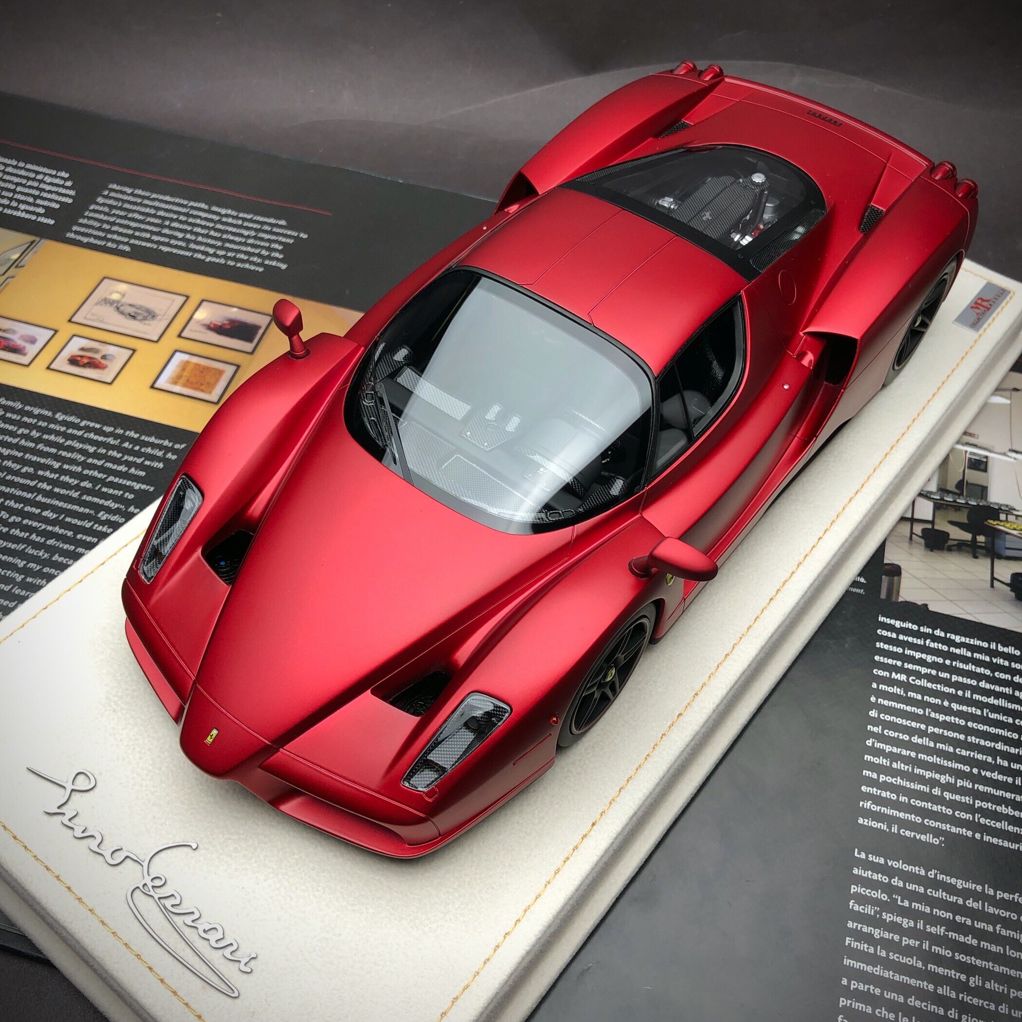 法拉利恩佐Enzo高端汽车模型