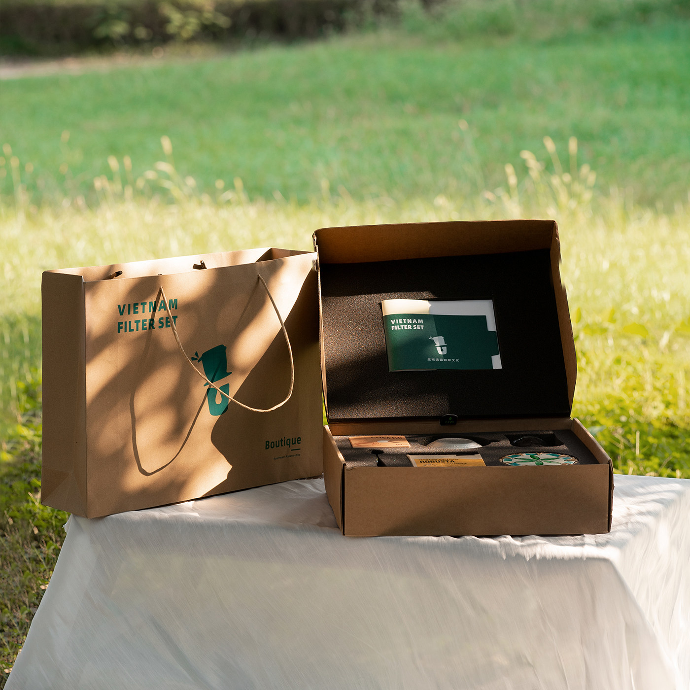 越南高级手冲咖啡礼盒套装伴手礼特产送人全套高端组合公司定制