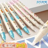点石消除笔摩擦复写双头消字笔小学生可擦蓝色墨囊钢笔专用DS9564