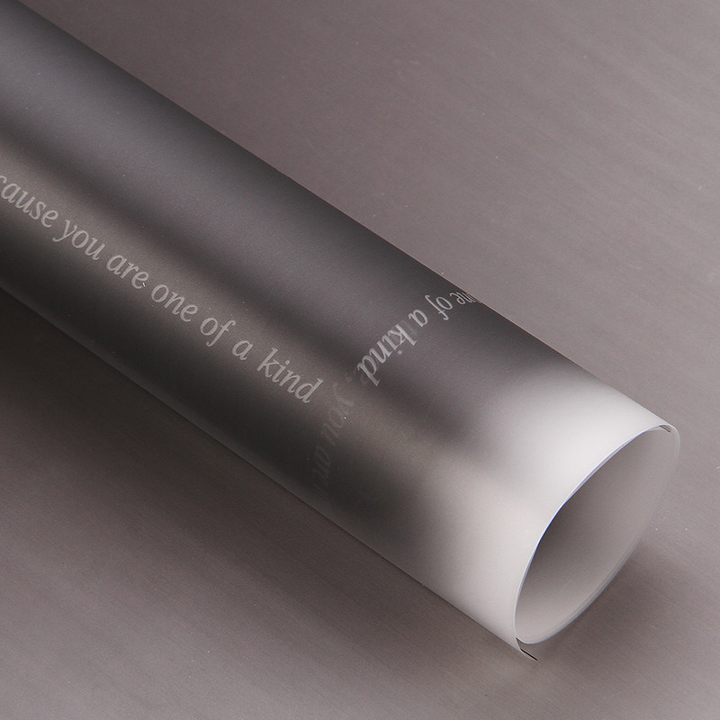 锦尚晨雾高档鲜花包装纸20张防水渐变花束包装雾面纸半透明玻璃纸