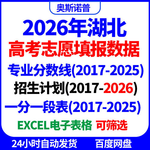 2026年招生计划已更新湖北高考志愿填报一分一段表专业录取分数线