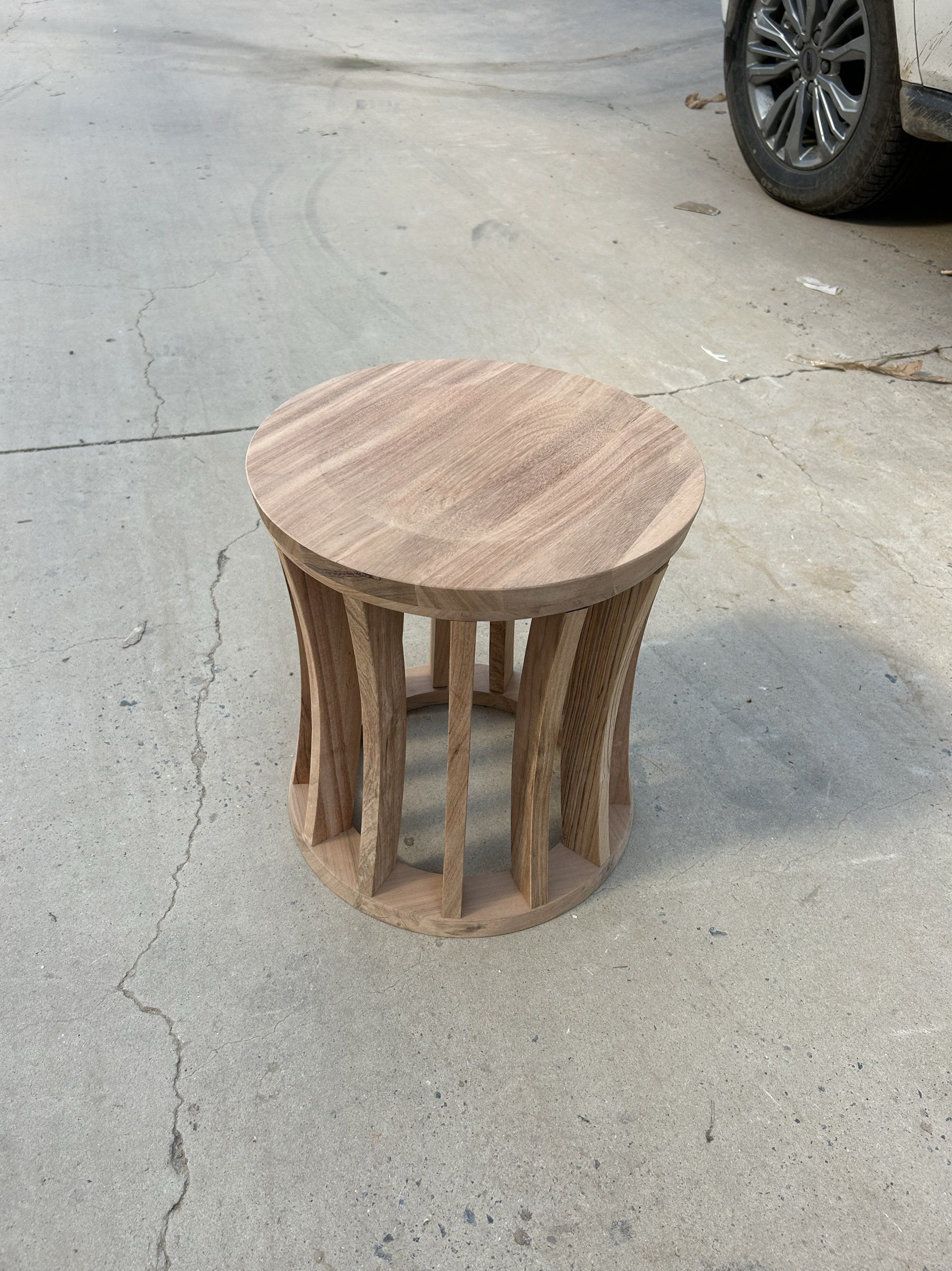 新中式非洲红斑马檀木源头工厂白茬