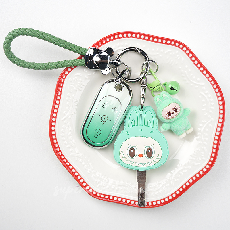 专用雅迪电动车钥匙套元气电瓶车摩登光芒70绽放70/m25扣壳包装饰