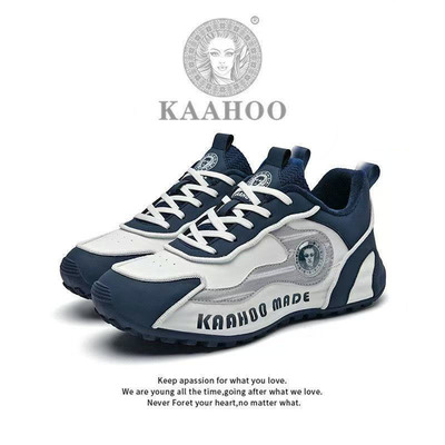 正品杜莎蕾奴2025秋冬新款男女鞋高端手工软底透气皮面休闲运动鞋