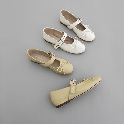 Federica Di Donato自留款皮带扣带脚感十足柔软芭蕾舞平底鞋单鞋