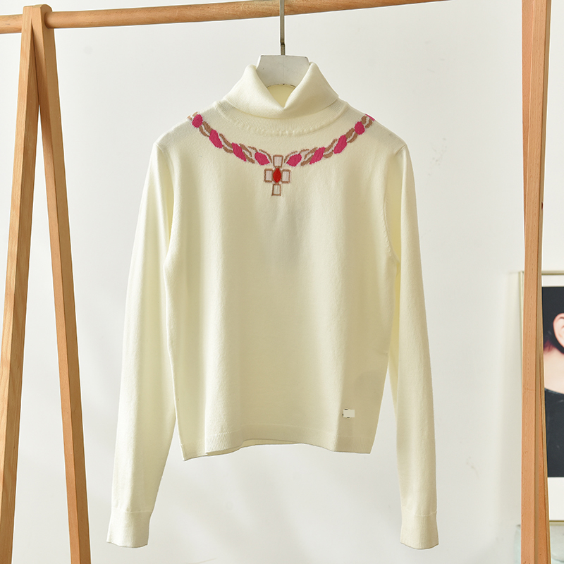 春秋新款女装时尚百搭毛衣    莉2414    E1-2