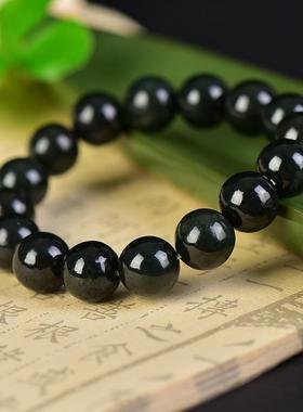 天然青玉和田玉手串男女同款