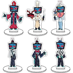 动漫周边地狱客栈亚克力立牌电视机恶魔沃克斯Vox收藏摆件装饰品