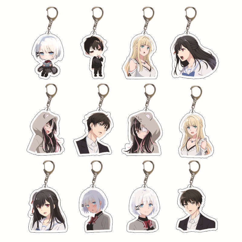 侦探已死君塚君彦希耶丝塔Siesta斋川唯动漫周边亚克力钥匙扣新款