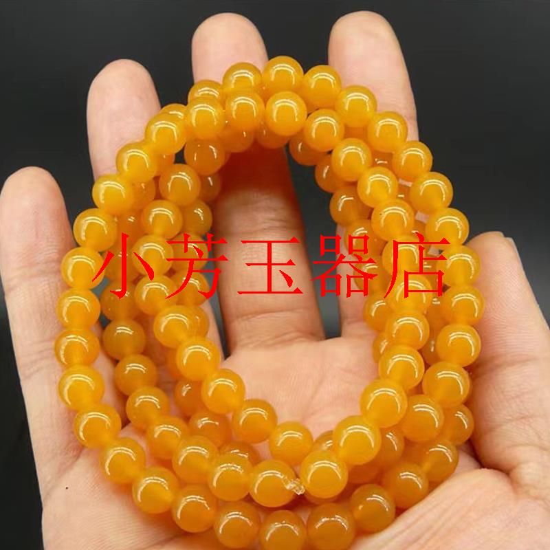 云南黄龙玉项链龙陵正宗
