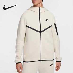 NIKE耐克连帽外套男春秋季新款运动服健身跑步针织夹克HV0950-234