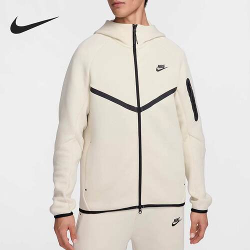 NIKE耐克连帽外套男春秋季新款运动服健身跑步针织夹克HV0950-234