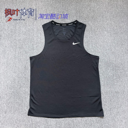 Nike/耐克 男子夏季运动跑步训练速干透气梭织无袖背心DV9322-010