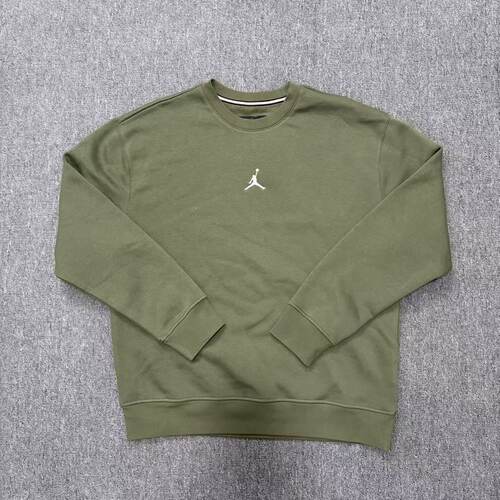 NIKE耐克卫衣男冬季新款JORDAN印花加绒圆领上衣套头衫FV8451-222
