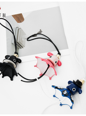 新款包包挂件适用于puzz小精灵莓莓包挂时尚钥匙扣