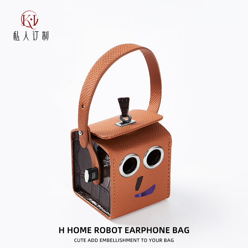 适用H家同款耳机包挂件机器人