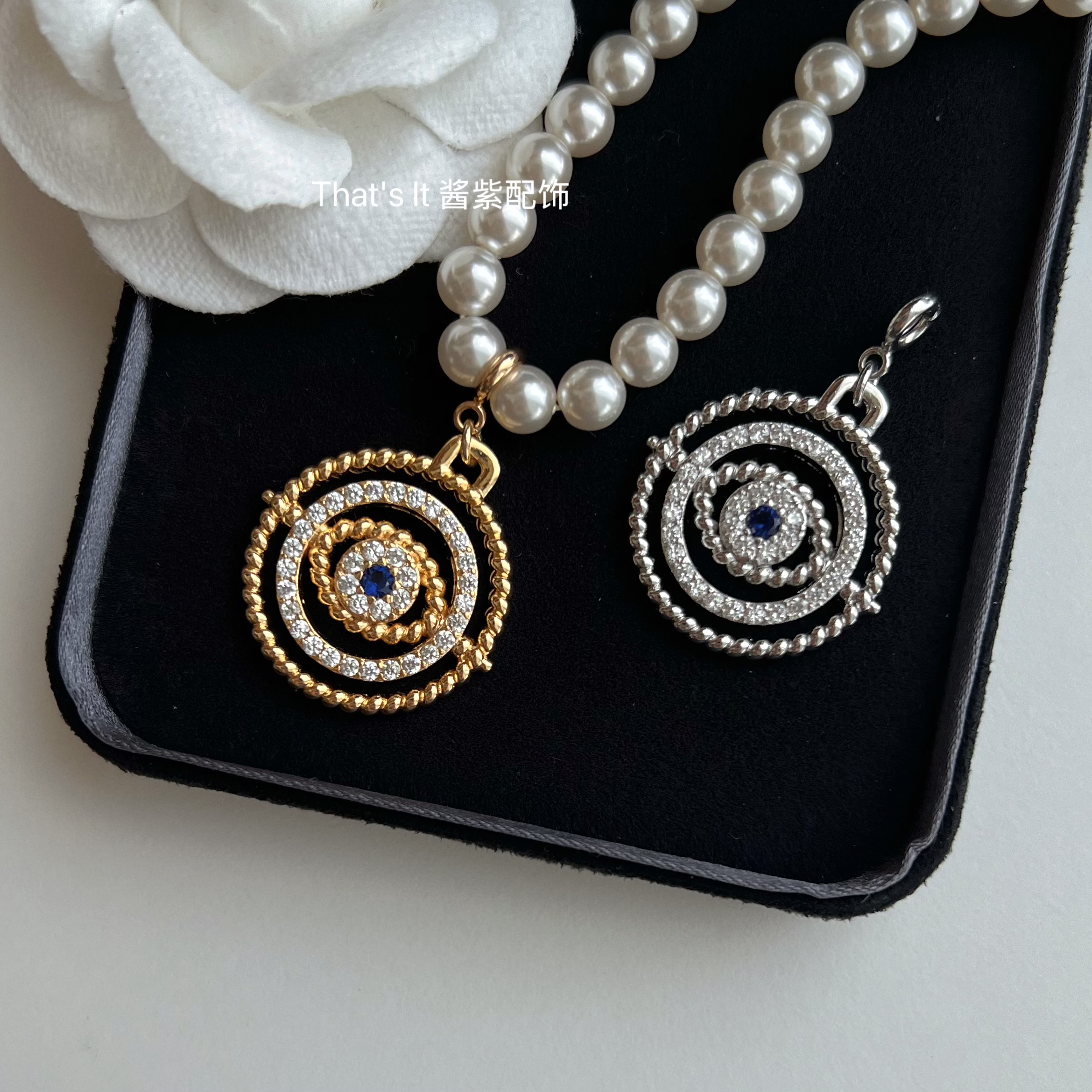 神秘之眼太阳轮轻奢可拆卸吊坠