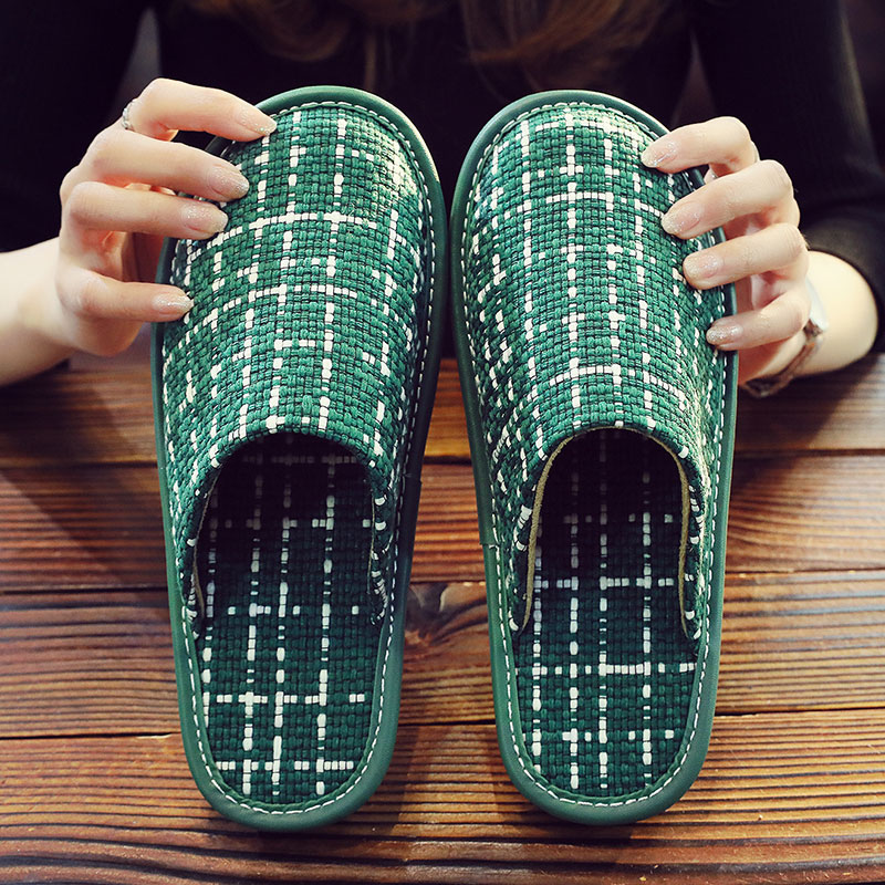 透气包头防滑凉拖吸汗网格