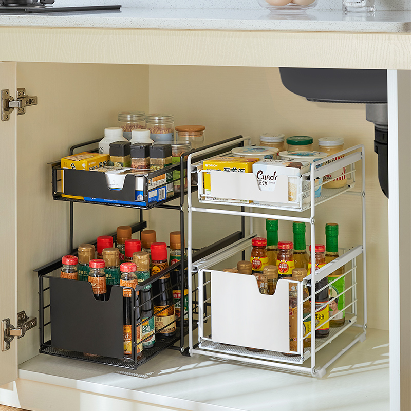 厨房下水槽置物架储物