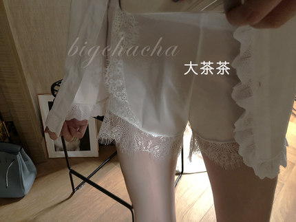 帮厂里清仓 好品质出口睫毛蕾丝打底安全裤睡裤~！