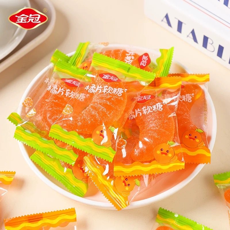 金冠橘片软糖酸甜橙味果味糖橘子造型年货送礼怀旧袋装休闲小零食,零食/坚果/特产,软糖/果味糖/凝胶糖果,淘宝优惠券,粉丝福利购,淘宝优惠卷