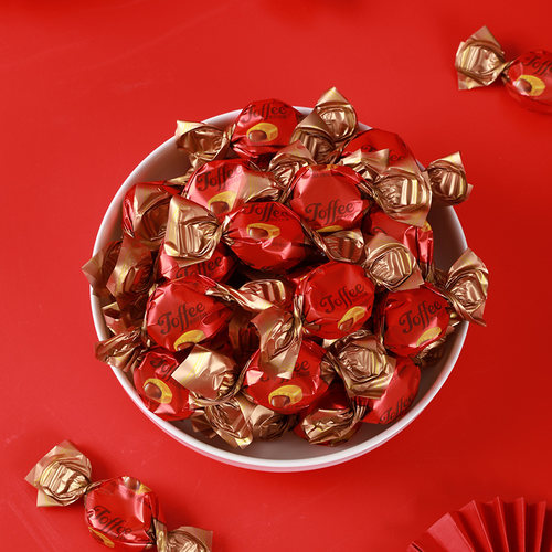 一品红太妃糖散装称重