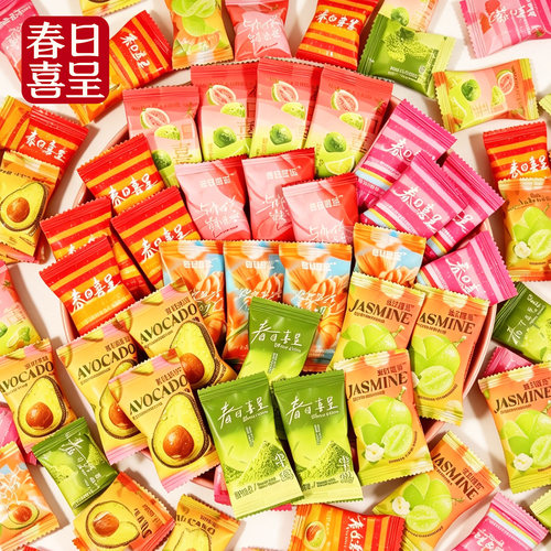 春日喜呈喜糖婚糖订婚糖果500克