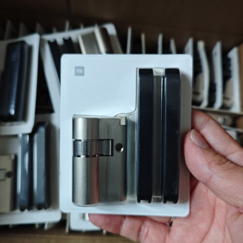 小米e30半自动锁芯小米门锁e10锁芯带电子接口小米门锁锁芯半自动