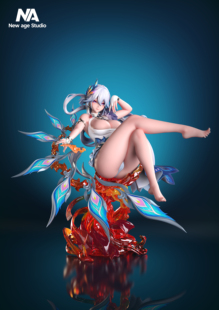【定金/现货】New Age Studio 藏品档案 白毛将军 手办雕像