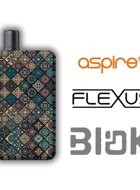 适用aspire易佳特FLEXUS福克斯Blok皮革保护套（挂绳链非贴纸）